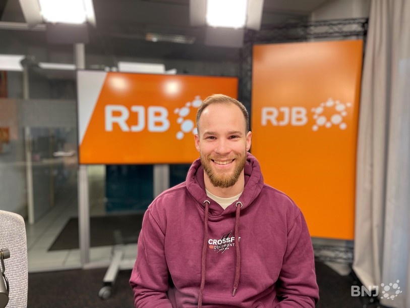 Jordan Eschmann, spécialiste sport, dans la Matinale le 2 avril