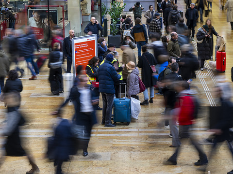 Tous les cantons affichent une progression de leur population, surtout portée par l'immigration. (Photo: KEYSTONE/MARTIAL TREZZINI)