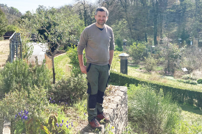 Nicolas Ruch, chef jardinier du Jardin botanique de Neuchâtel.