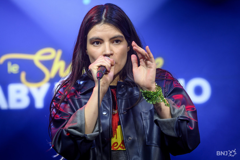 La rappeuse jurassienne Baby Volcano est nominée aux Swiss Music Awards. (Photo : archives / Bertrand Pfaff)
