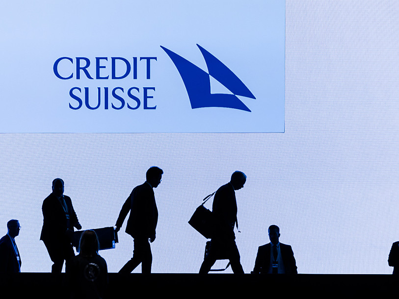 La faillite de Credit Suisse a été une onde de choc (archives). CREDIT : KEYSTONE/SWISS PRESS PHOTO/MICHAEL BUHOLZER