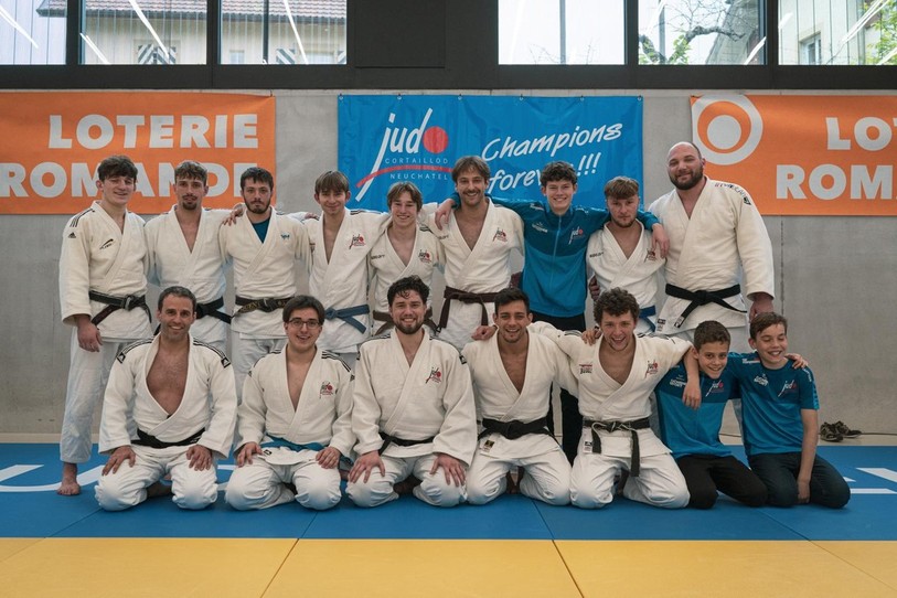 Le Judo Club Cortaillod-Neuchâtel devra se battre pour garder sa place dans l'élite nationale. (photo: Judo Club Neuchâtel)