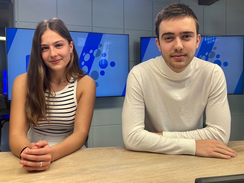 Lara Atienza et Nathan Loehlé, tous les deux étudiants à l'Ecole de commerce, sont à l'origine de la Spartacus Race Jura.