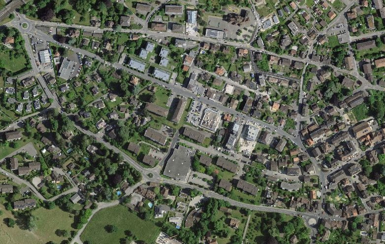 Ce secteur de Colombier sera marqué par plus de sept mois de travaux (photo : SITN).