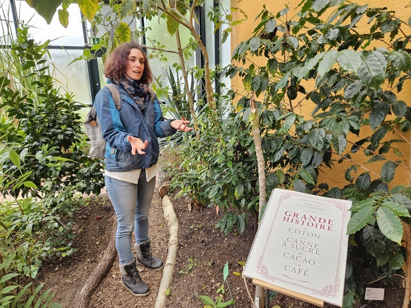 Élodie Gaille, conservatrice en ethnobotanique au Jardin botanique de Neuchâtel. 