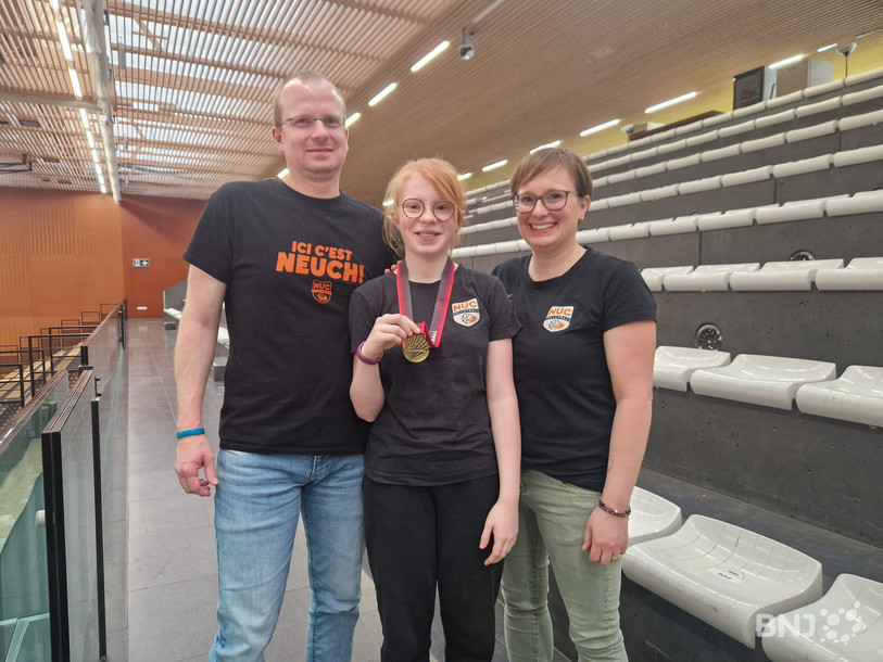 Jonas, Clarisse et Laetitia Schorderet vivent au rythme du volleyball depuis de nombreuses années déjà.