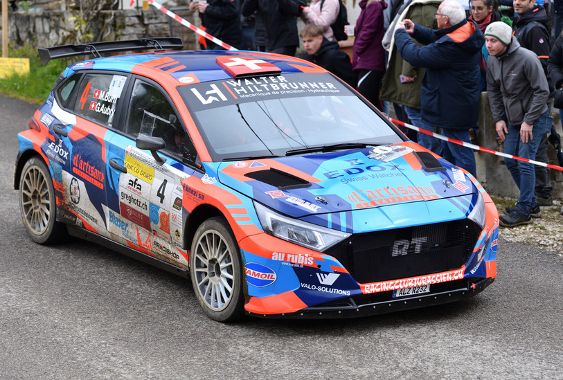 Déjà 2e du Critérium jurassien, Michaël Burri doit à nouveau se contenter de la 2e place au Rallye du Chablais. (photo archives : Georges Henz).