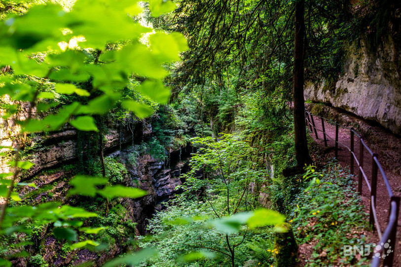 Certains passages du sentier nécessitaient des travaux de sécurisation (photo : archives).