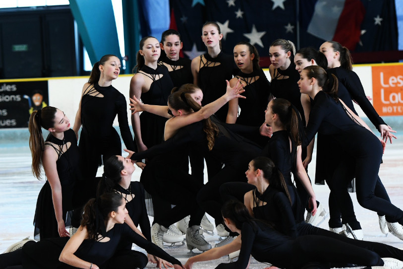 La jeune patineuse de 17 ans participe cette semaine aux Championnats du monde de ballet sur glace à Bordeaux. (Photo : Aurélie Bachmann)