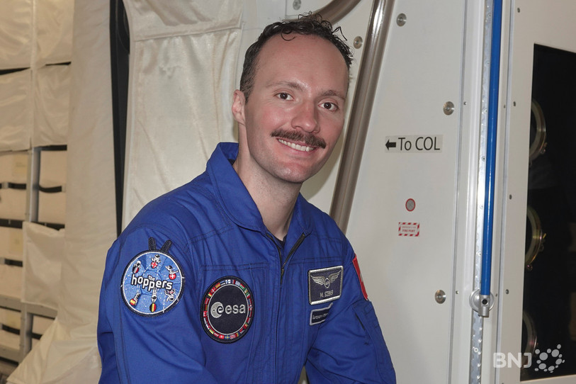 Marco Sieber dans l'un des modules d'entraînement.