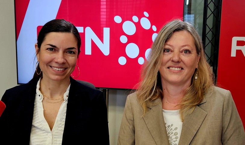 Aurélie Planas et Mélanie Müller, co-directrices du CSP Neuchâtel, dans La Matinale.