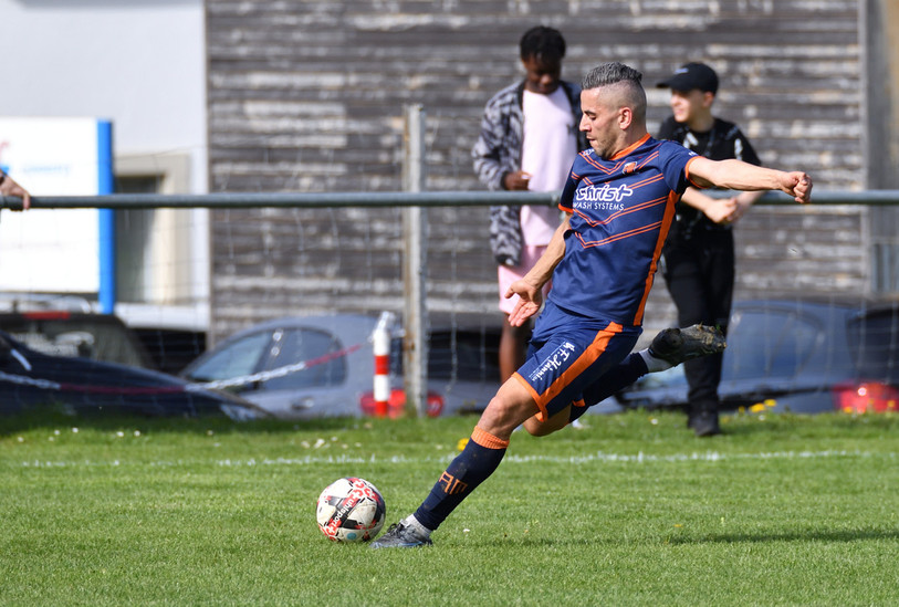 Ismaïl Ji a offert le point du nul au FC Ajoie-Monterri au bout du temps additionnel. (photo archives : Georges Henz).