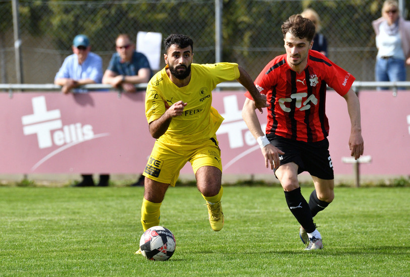 Siyar Batgi a marqué les deux buts du FC Bassecourt samedi. (Photo : archives Georges Henz)