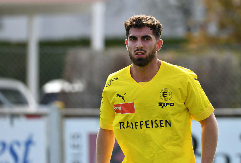 Samuel Pellegrini du FC Bassecourt a provoqué le pénalty de la défaite vendredi. (photo : archives/Georges Henz).