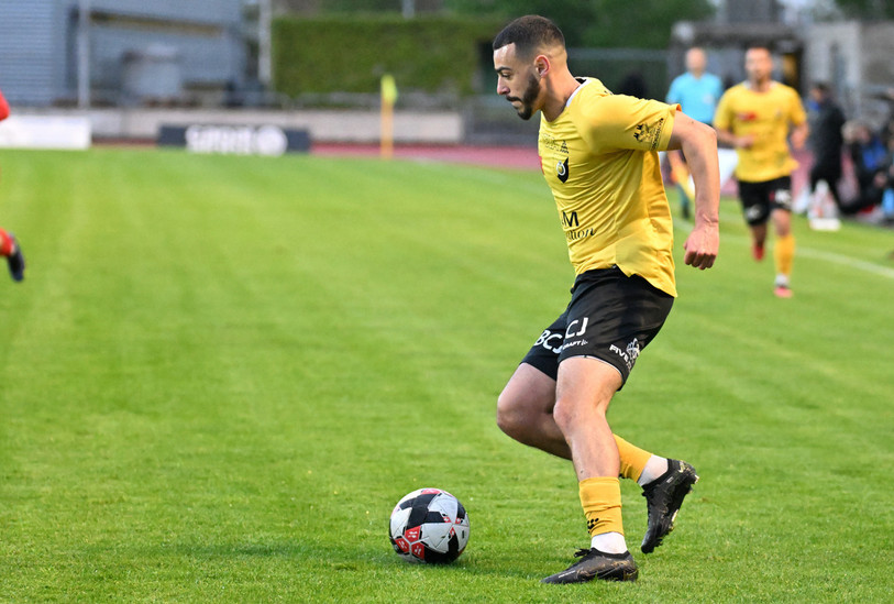 Sofiane Achour a été l'auteur du premier but des SRD. (Photo ; archives Georges Henz).