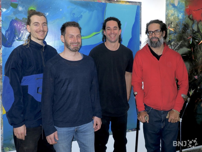 Alvin Schwaar, Simon Keller, Patrick Frei (DIPS), Gaël Bandelier