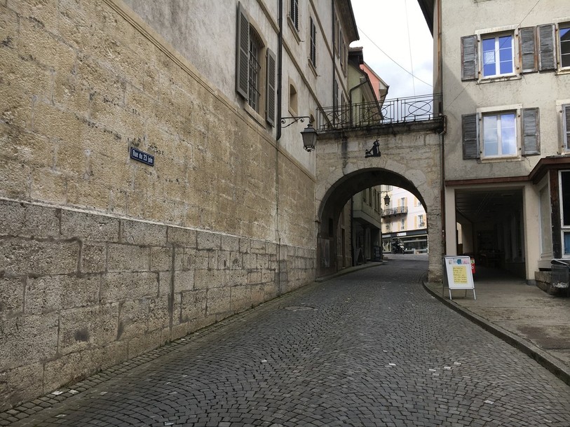 Des travaux de réaménagement sont prévus sur le bas de la rue du 23 juin à Porrentruy.