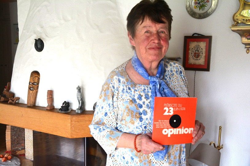 Suzanne Ioset-Christe est une des membres fondatrices de l’AFDJ, l’Association féminine de défense du Jura.
