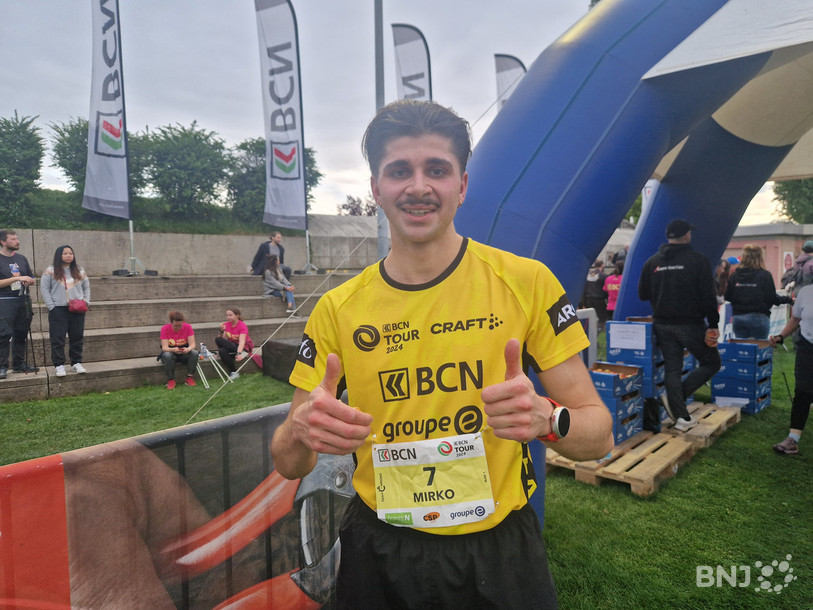 Mirko Ratano (ici au BCN Tour) s'est montré le plus rapide lors du semi-marathon du CEP Cortaillod, sur la distance des 10km (photo : archives).