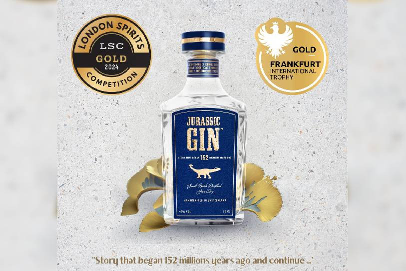 Jurassic Gin a obtenu dernièrement deux récompenses. (Photo : Jurassic Gin)