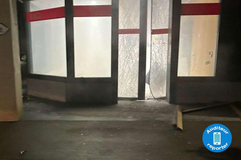 Le bancomat de la BCJ du Noirmont a été attaqué dans la nuit de jeudi à vendredi.
