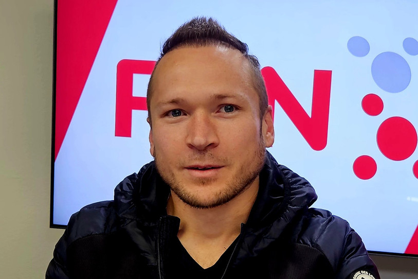 Kevin Vaucher, rédacteur pour le Courrier du Val-de-Travers, dans La Matinale.
