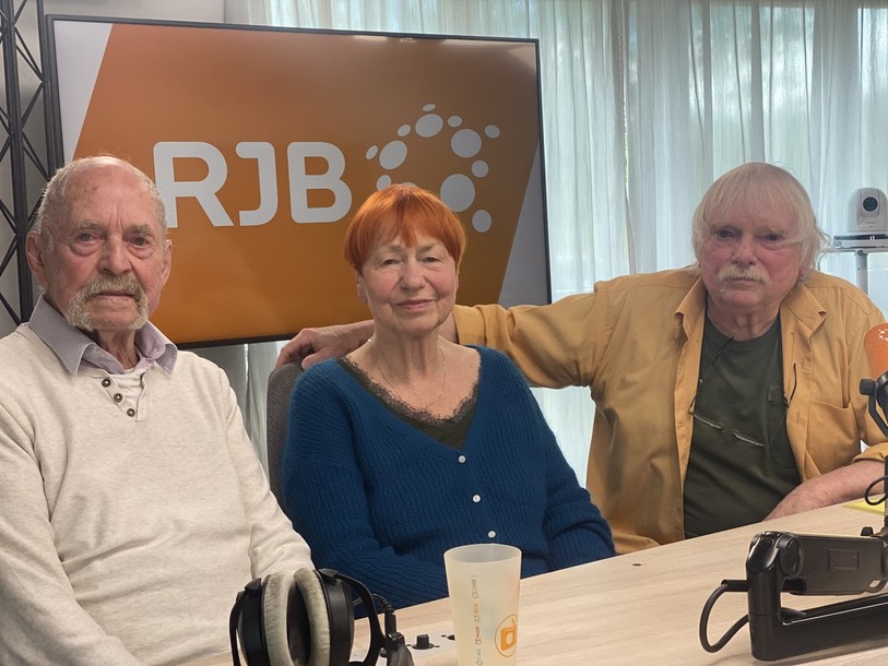Pierre Schwaar, Gladys Bigler et Claude Ogiz (de gauche à droite) étaient de la première équipe de RJB.