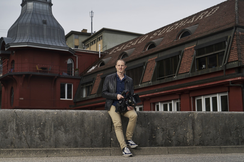 Jacques Matthey, président de Neuchâtel Films, l'entité qui organise la Biennale internationale des bobines d'ici. (Photo : Fabien Nissels)