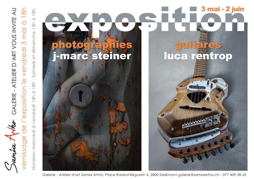 Exposition Jean-Marc Steiner et Luca Rentrop à Delémont