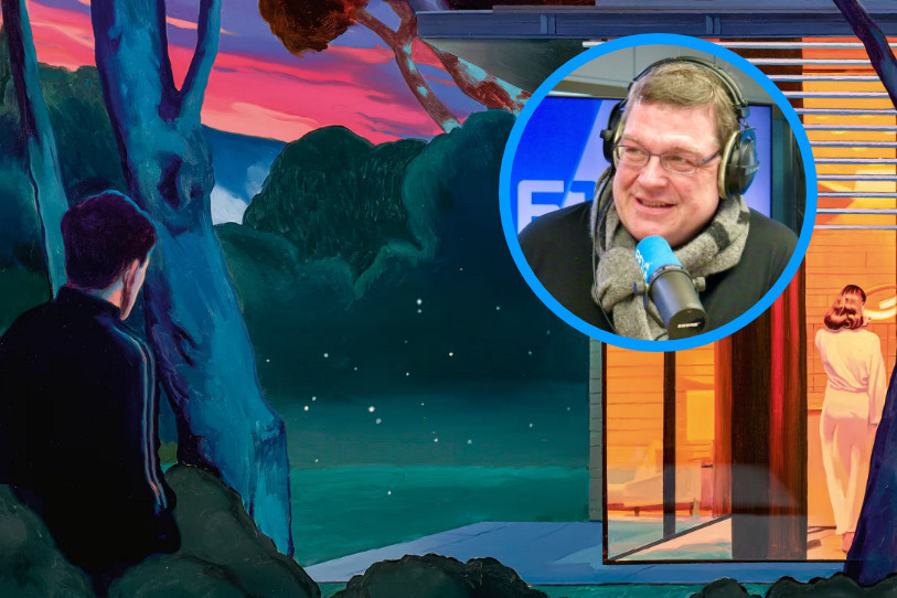 L'animateur de RFJ Claude revient sur le dernier roman de Joël Dicker, « Un animal sauvage ». (Photo : J. Dicker / ROSIE&WOLFE).