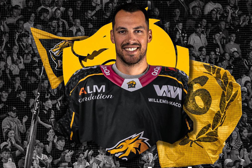 Marco Pedretti est un nouveau joueur du HC Ajoie. (Photo : HC Ajoie)