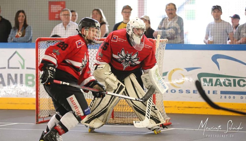 Le SHC Buix est qualifié en demi-finale des play-off de Ligue A d'inline hockey (Photo: archives Mauricette Schnider)