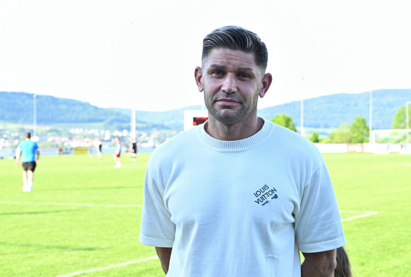 Le nouvel entraîneur du FC Courtételle François Marque décroche une première victoire. (Photo: Georges Henz)