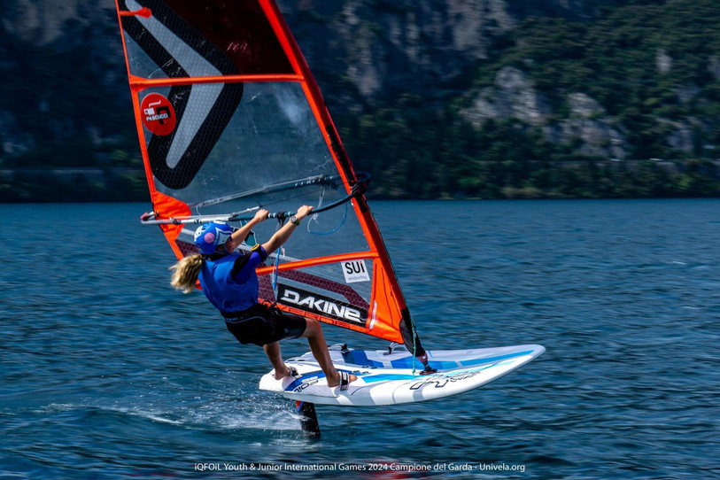 Ernestine Inversin a fini au pied du podium à Campione, chez les moins de 17 ans.