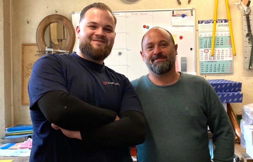 Zilhad Dedić et Joël Metzger