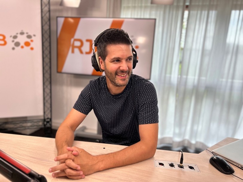 Mathieu Schaffner occupe le poste de responsable des sports sur RJB depuis 2014.