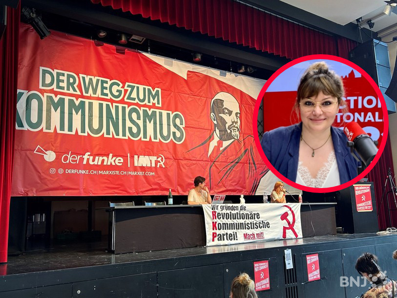 La militante de SolidaritéS Zoé Bachmann voit d'un bon œil la constitution du Parti communiste révolutionnaire suisse.  