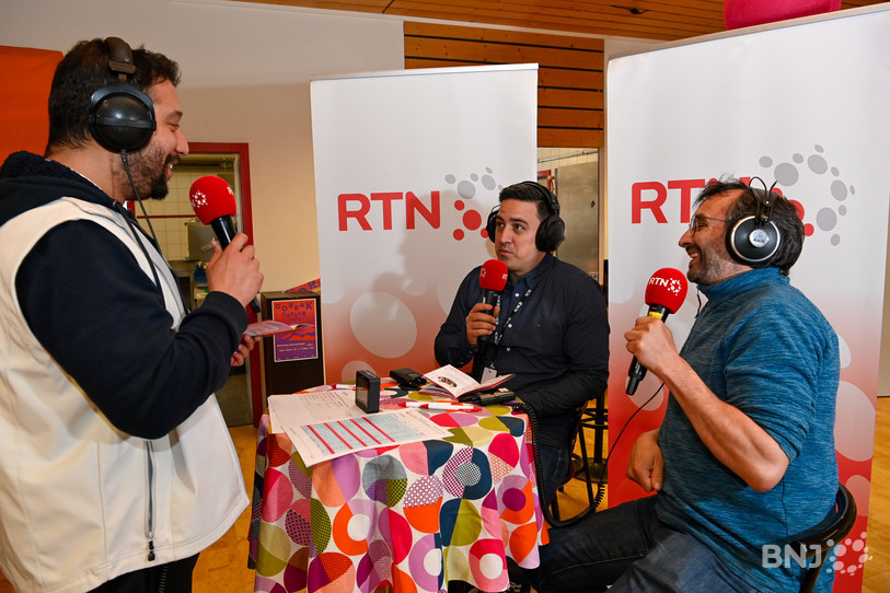 Loïc Oreiller et Stefan Forino