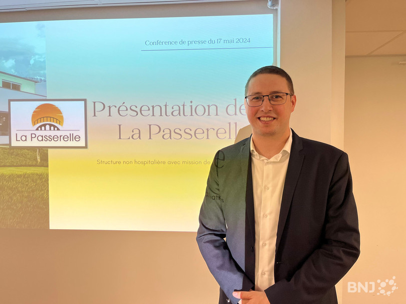 Genghis Gossin, exécutant et futur vice-directeur pour le projet La Passerelle l’assure, cette nouvelle offre va casser les codes hospitaliers avec une approche plus hôtelière.