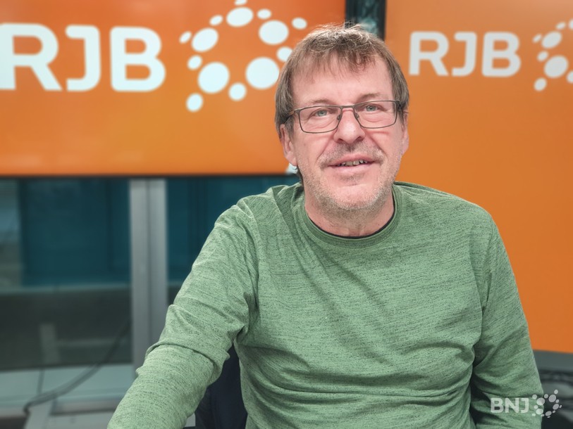 André Rothenbühler, directeur de Jura bernois.Bienne, faisait partie des intervenants à la soirée d’information sur la transition énergétique mardi soir à Tavannes.