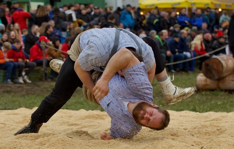 La première fête cantonale jurassienne de lutte suisse se tiendra à Alle. (Photo : AJLS).