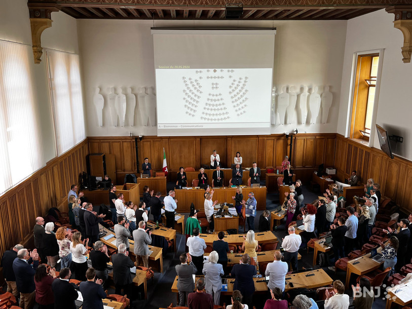 Le Grand Conseil neuchâtelois est le seul parlement cantonal a être composé d'une majorité féminine. (photo : archives)
