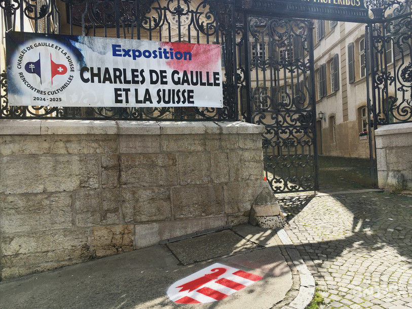 Les liens entre le Jura et le général de Gaulle sont mis en lumière dans l'exposition.