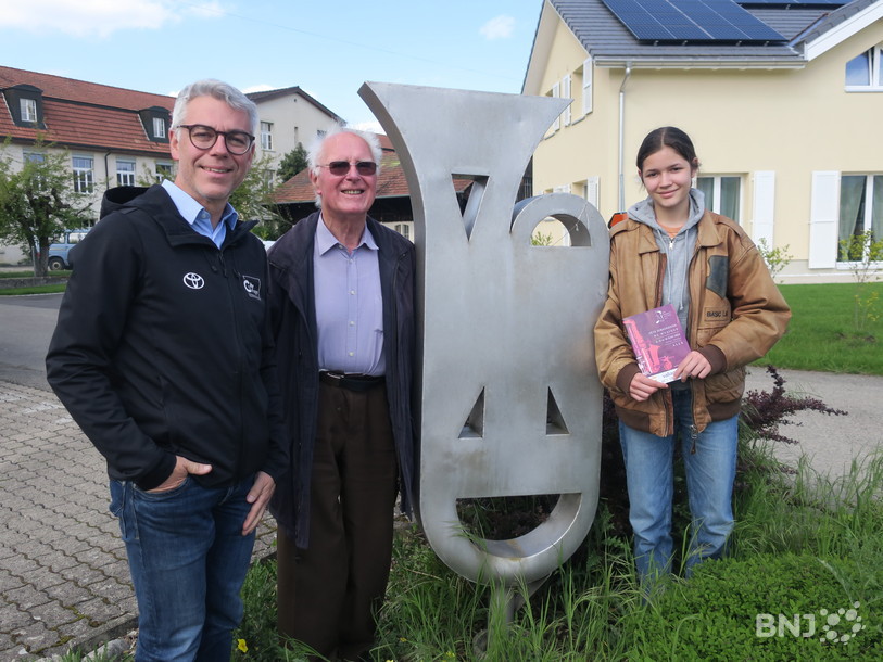 Maurice Périat. Georges Studer et Elisa Studer