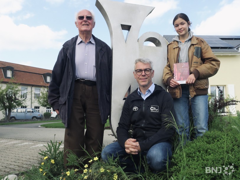 Georges Studer, Maurice Périat, Elisa Studer