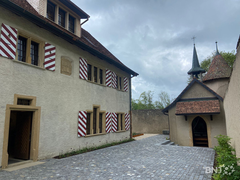 Le Château de Raymontpierre, à Vermes, a été construit au XVIe siècle et fraîchement rénové.