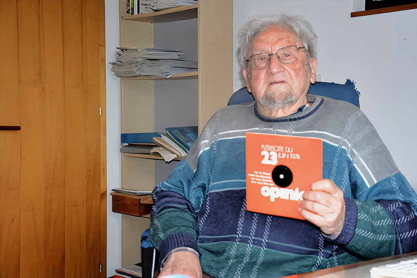 Pierre Philippe, âgé de 91 ans est une mémoire vivante de la Question jurassienne.