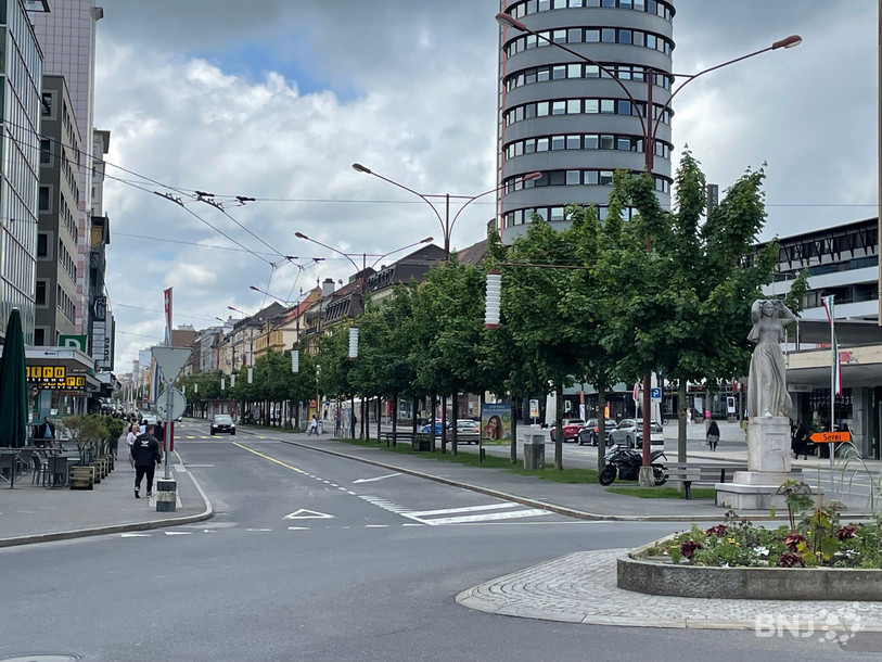 Les arbres ne sont plus taillés au carré sur le Pod depuis quelques années.