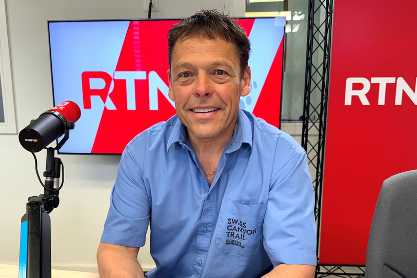 Patrick Christinat (directeur du Swiss Canyon Trail) mercredi dans « La Matinale ».