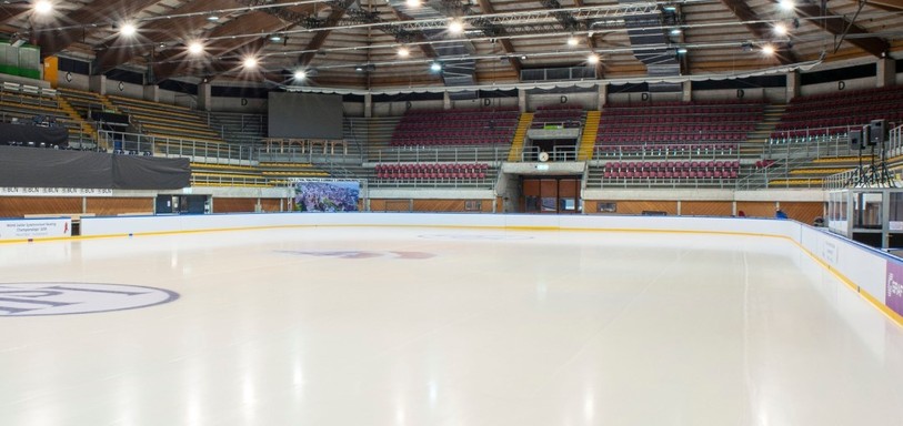 La patinoire principale de Neuchâtel. (Photo : Service des sports de la Ville de Neuchâtel)